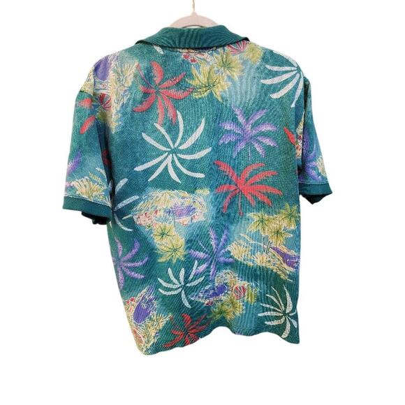 Gant Green Multicolor Casual Button Down Shirt - Picture 4 of 4